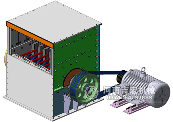 采石场破碎设备工作原理